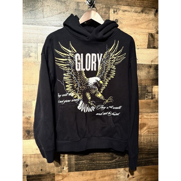 Other - 🔥 RARE Native Supply Y2K Freedom Hoodie Eagle Glory L Street Wear Breaking Bad
